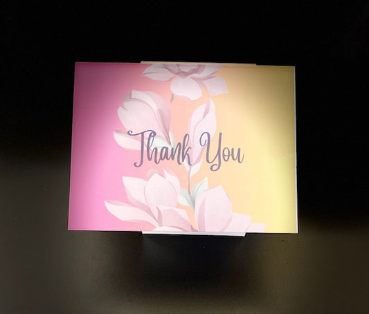 Thank You Greeting Card by S. Laureen Brown